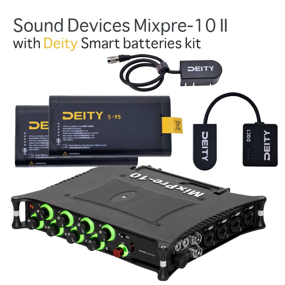 Sound Devices MixPre-10 II bundle 3