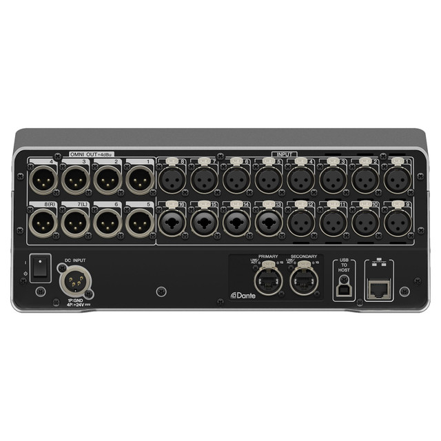 Yamaha DM3 - 22-Channel Ultra Compact Dante-Enabled Digital Mixer