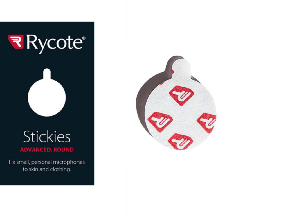 Rycote Stickies Adv, Round