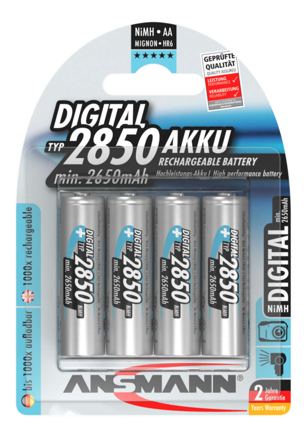 Ansmann 2850mAh Digital