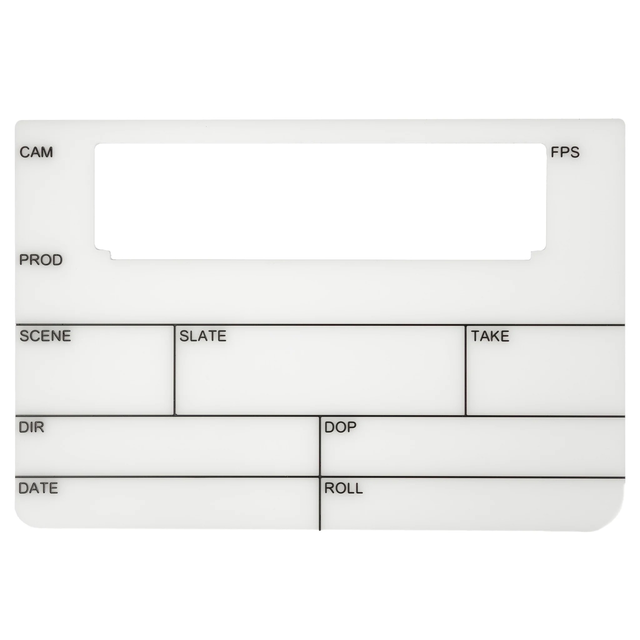 Filmsticks Timecode Acrylic Board