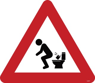 Don't drop it in the toilet!