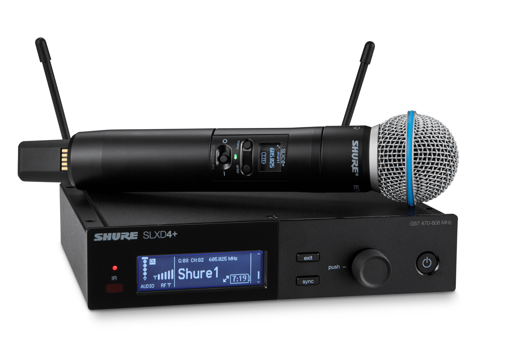 Shure SLXD24+E/B58-K55