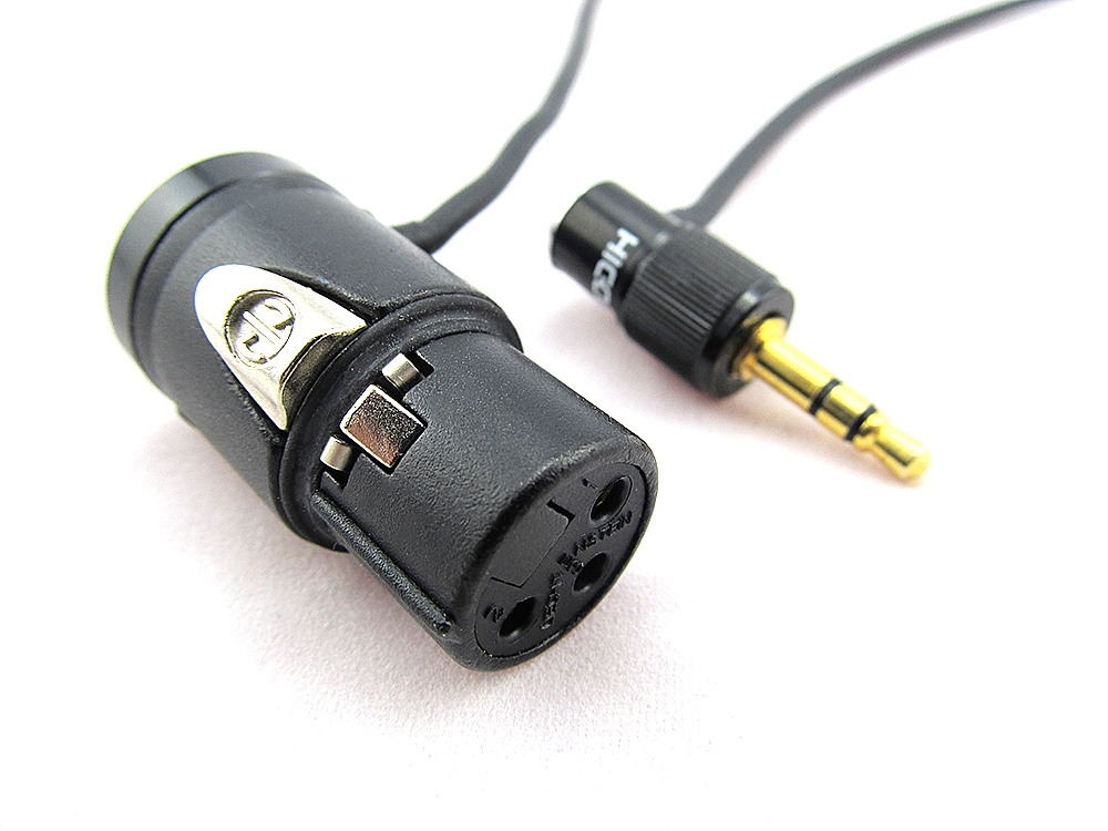 OPS - Angled XLR3F to angled EW jack