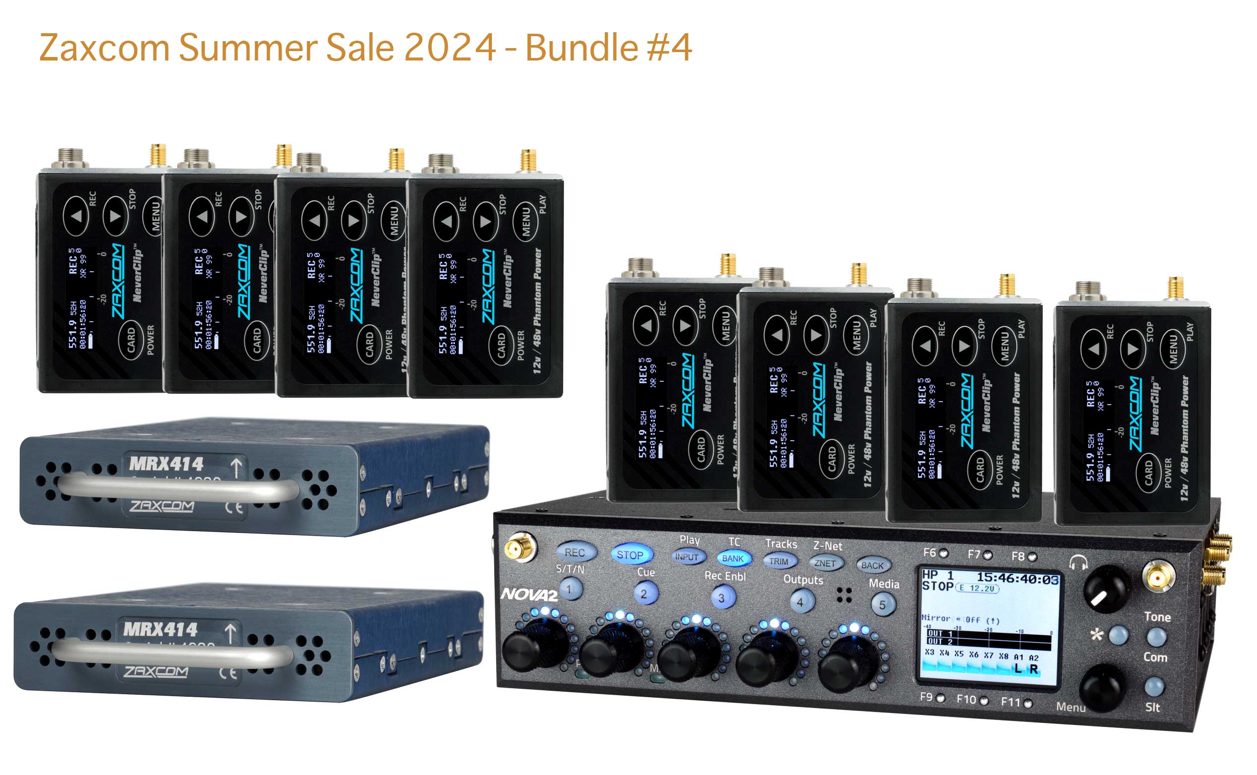 Zaxcom Summer Sale 2025 - bundles