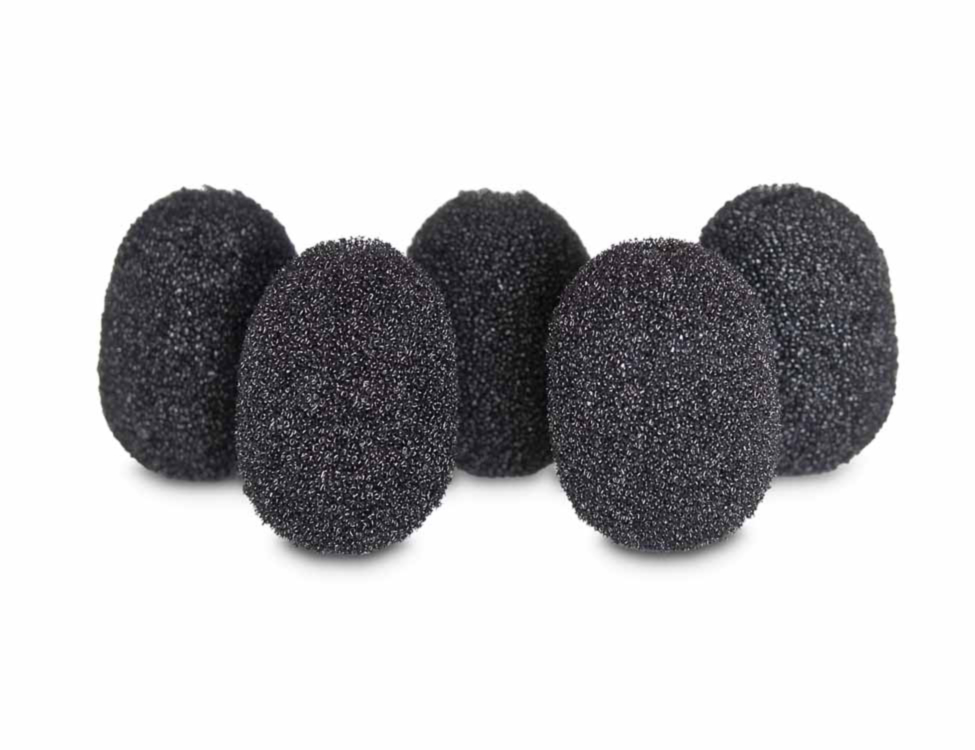 Rycote Lavalier Foam Zwart 5x