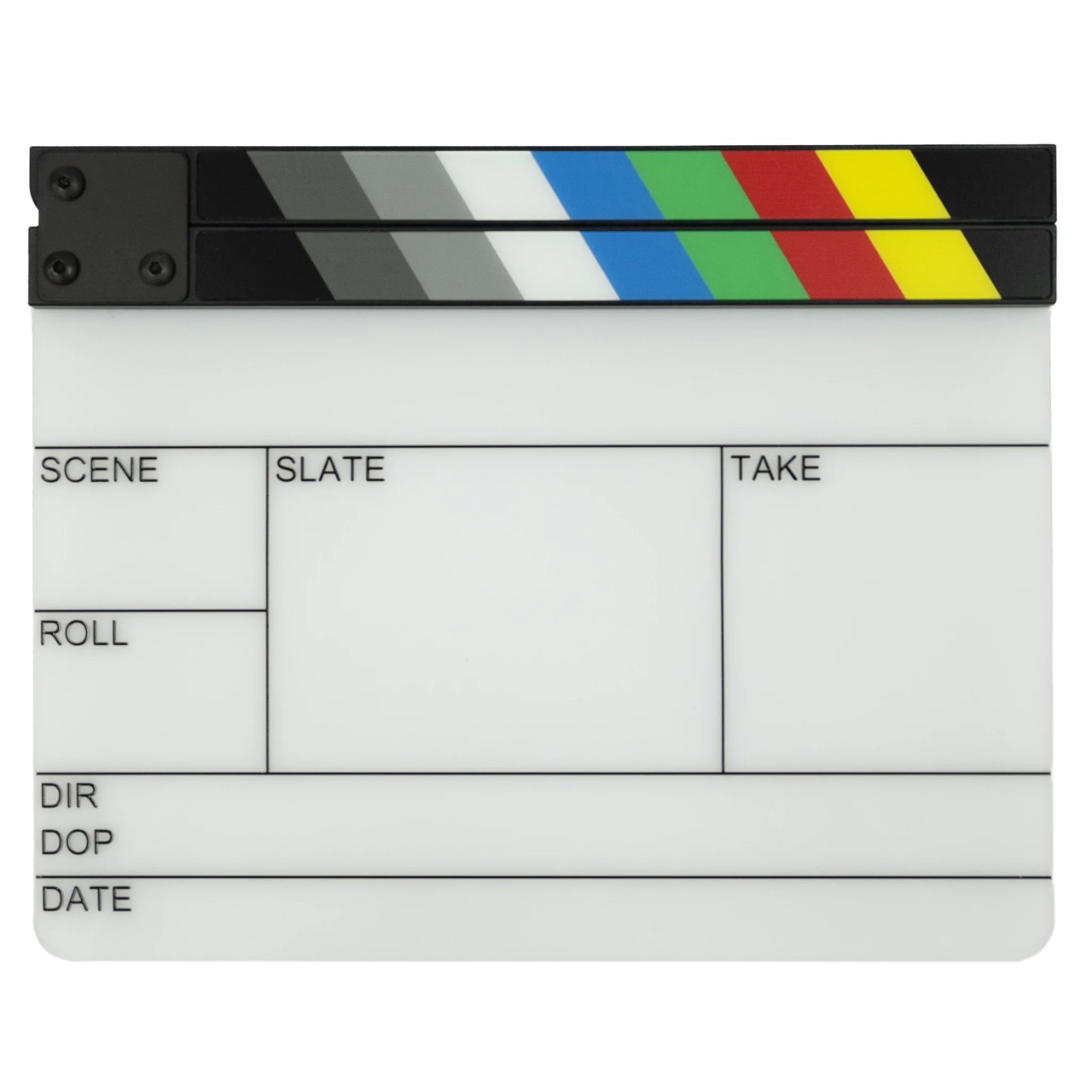 Filmsticks Gripsticks Medium Clapperboard Kit