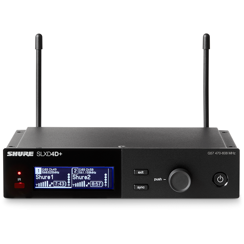 Shure SLXD4D+E=-K55