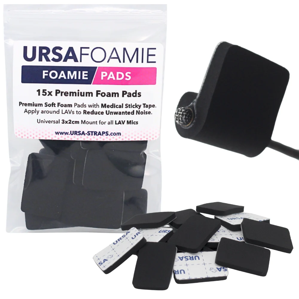 Ursa FOAMIE PAD 15 Pack - Black