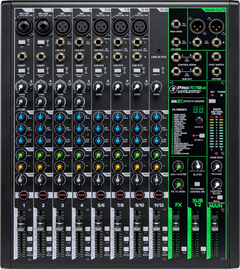 Mackie ProFX12v3+
