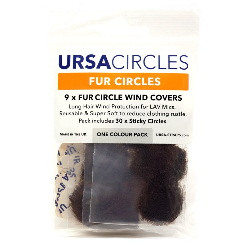 URSA Straps - Fur Circles brown