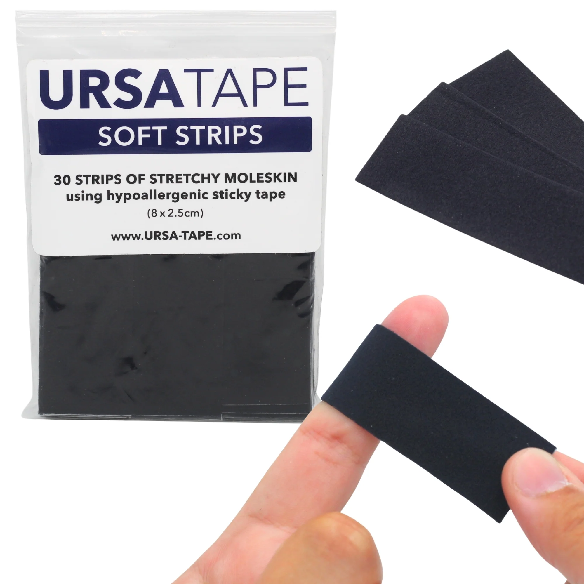 URSA Straps - Tape - Soft strips black