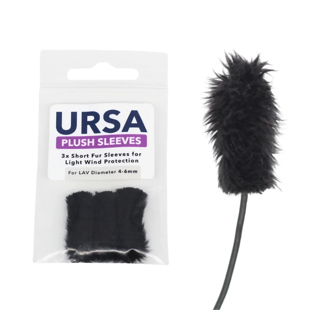 Ursa Plush Sleeves Black