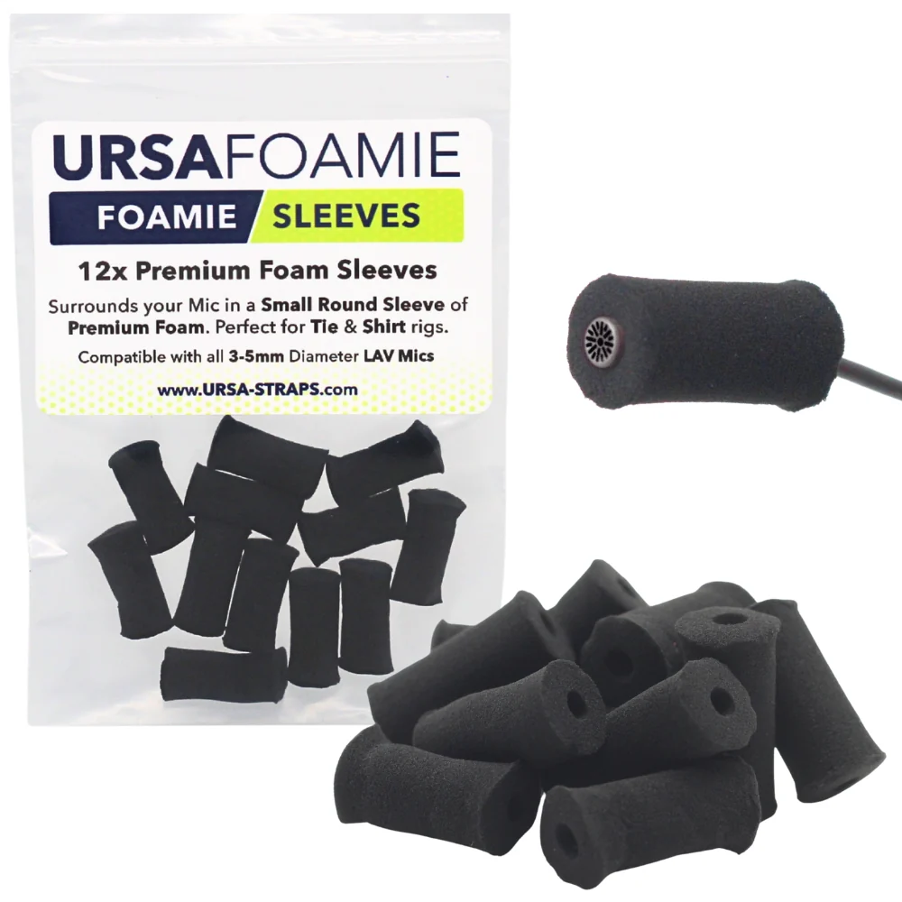 Ursa FOAMIE SLEEVE 12 Pack - Black