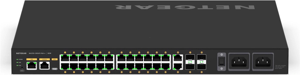 Netgear M4250-26G4F-POE++