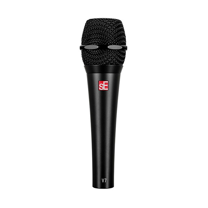 sE-Electronics V7 premium dynamic vocal mic Black
