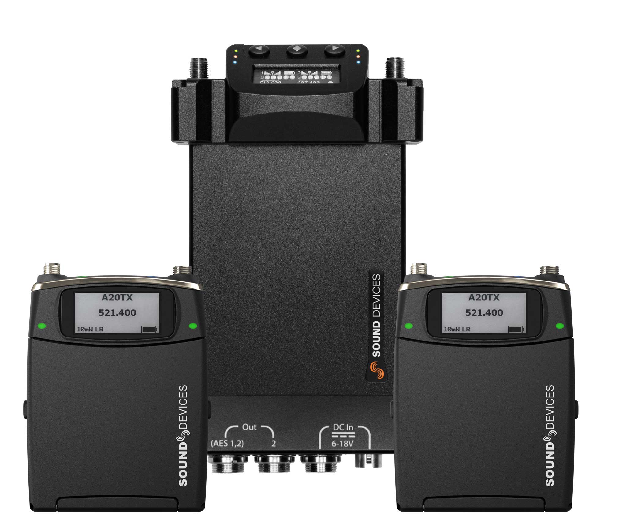 Sound Devices A20-RX + 2x A20-TX bundle Sound Devices A20-RX + 2x A20-TX bundle