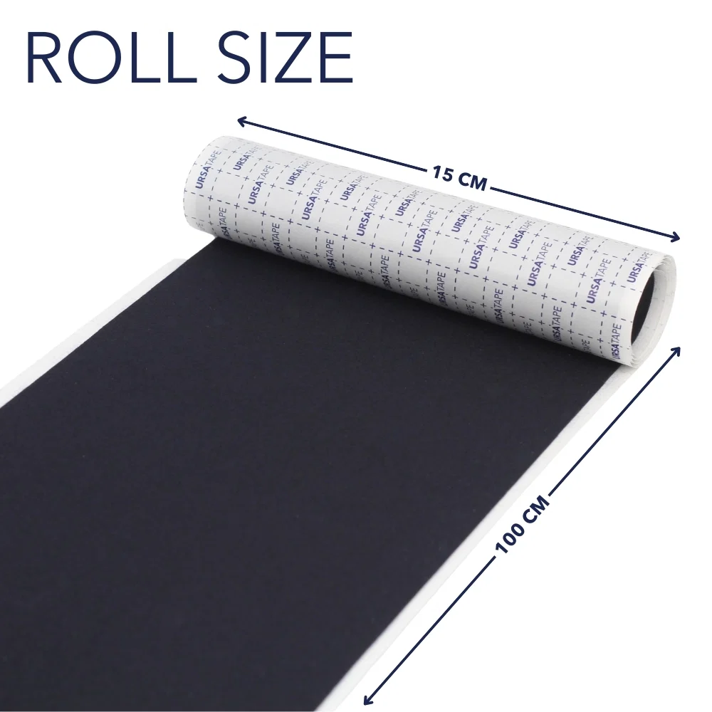 URSA Straps - Tape - Soft strips - Roll black