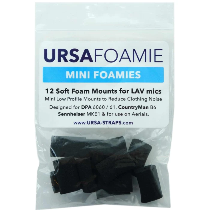 URSA Straps - Mini Foamies black