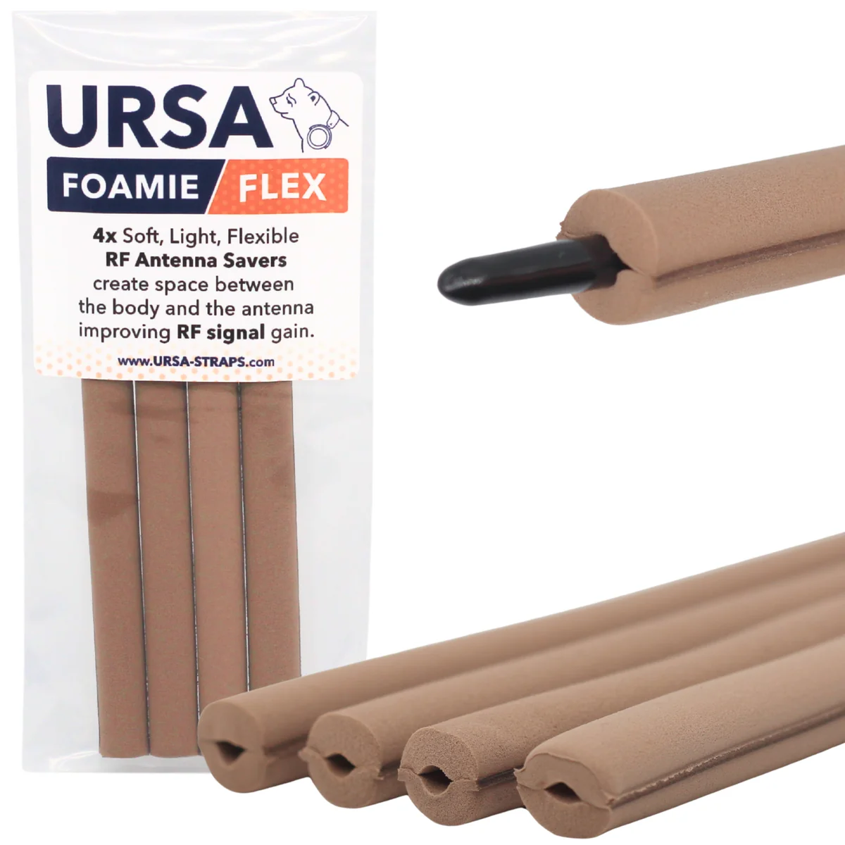 Ursa FOAMIE FLEX 4 Pack - Caramel