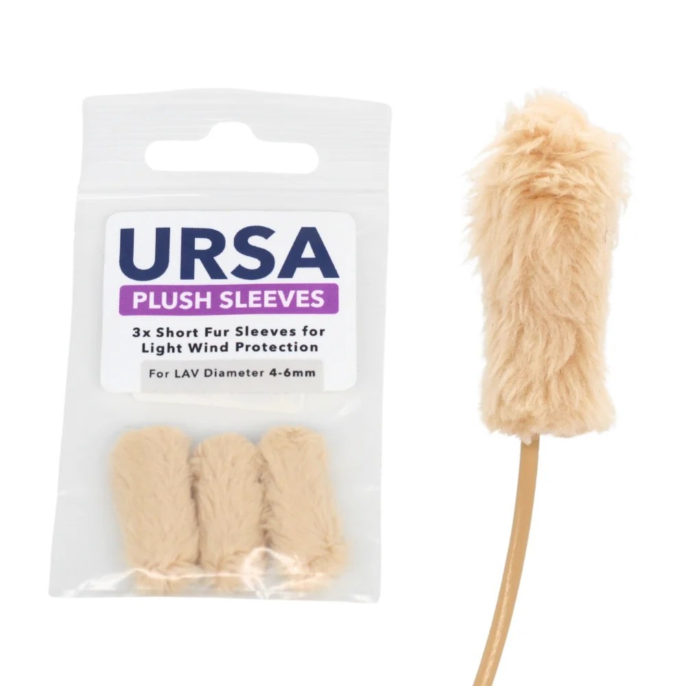 Ursa Plush Sleeves Beige