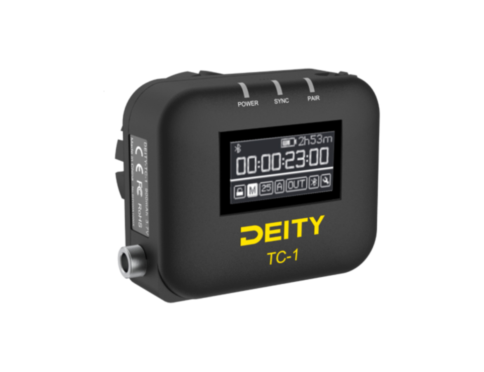 Deity TC-1 timecode device- 3-kit incl. cables