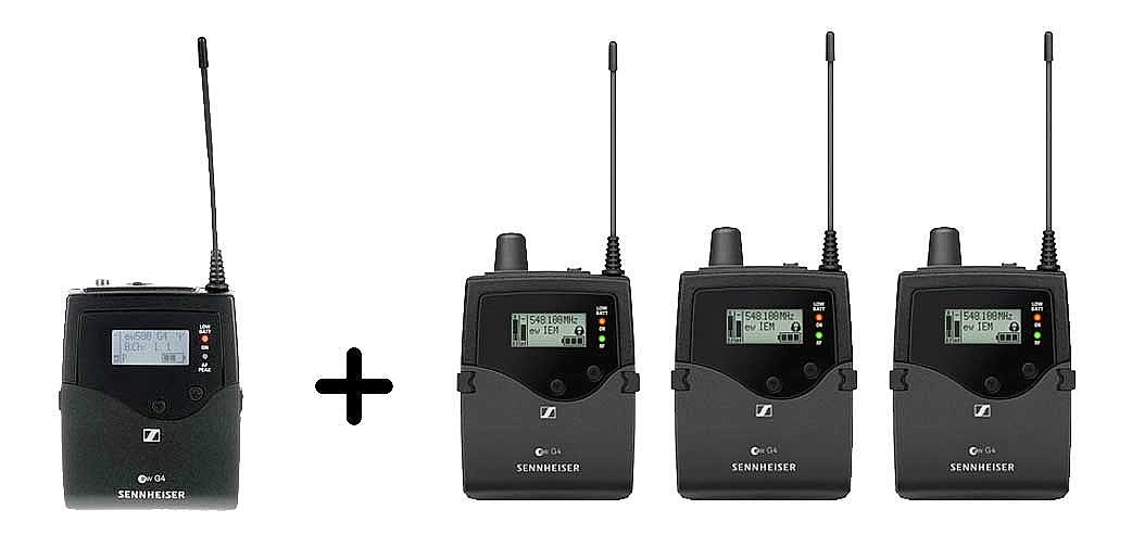 Sennheiser EK IEM G4 Listening In Set 2 Sennheiser EK IEM G4 Listening In Set 2