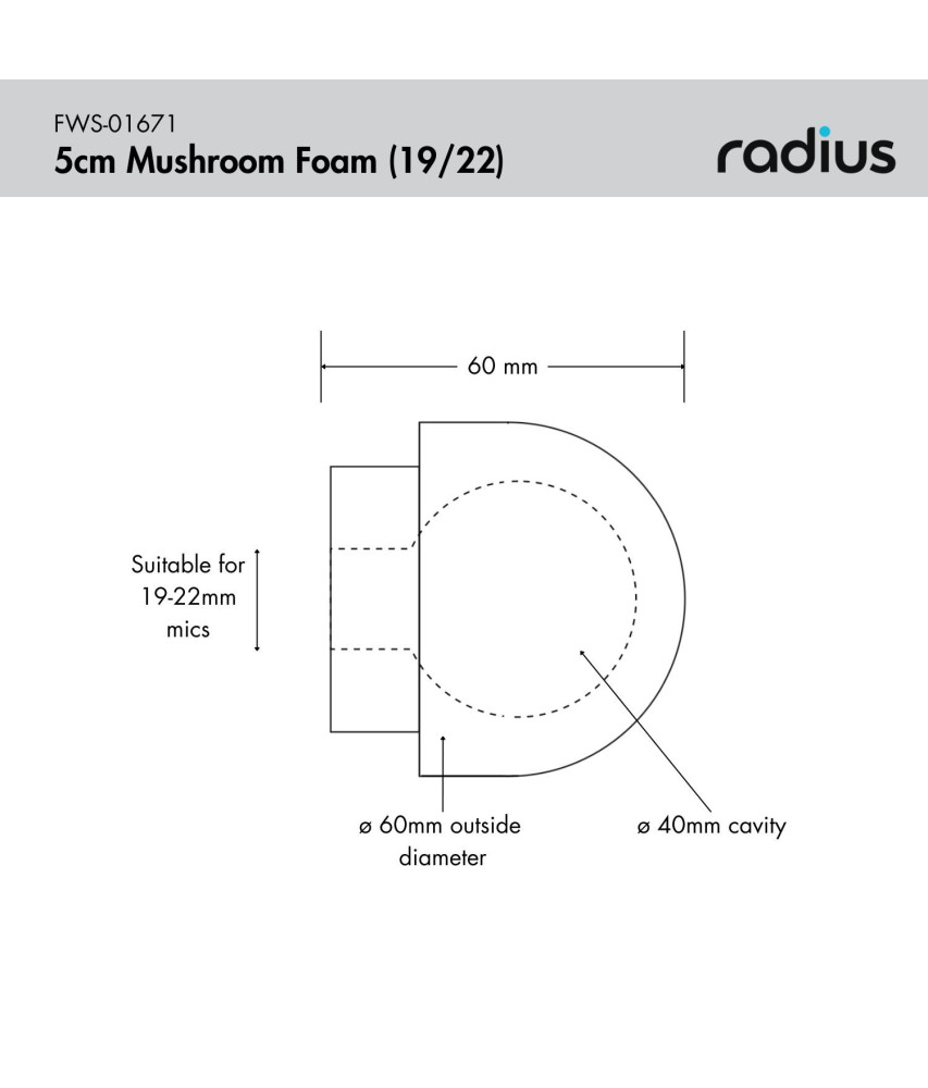 Radius Windshields FWS-01688 Radius Windshields FWS-01688