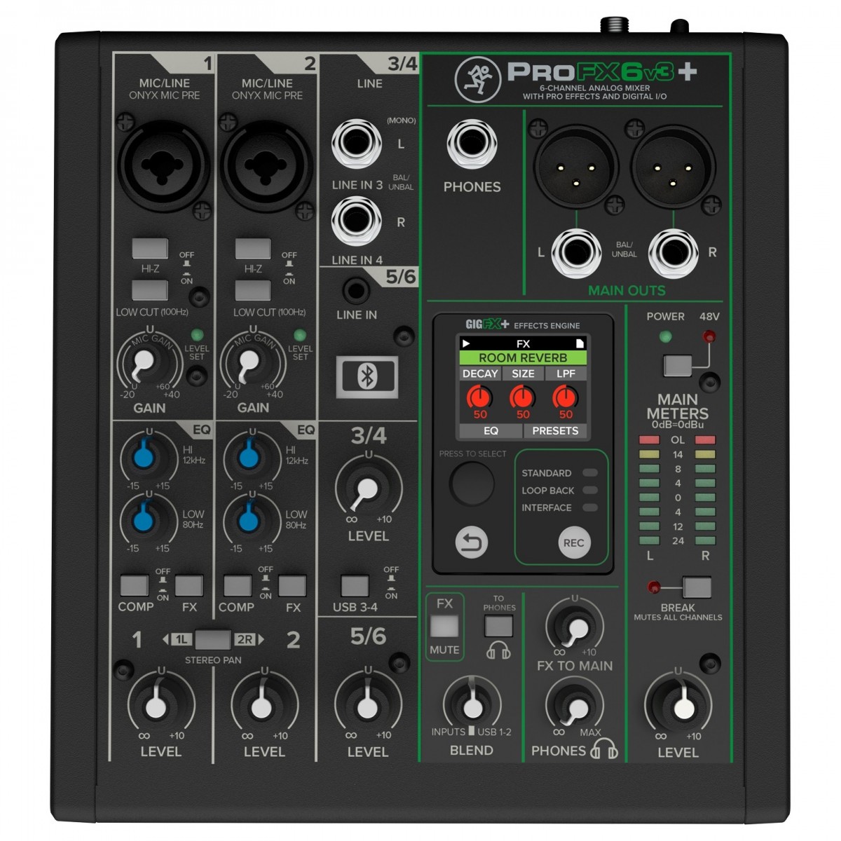 Mackie ProFX6v3+
