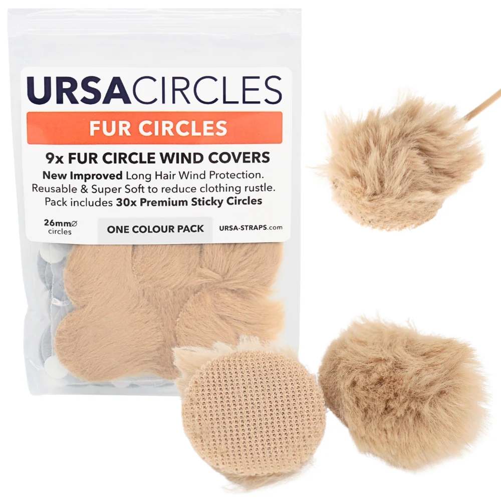 Ursa Fur Circles Beige