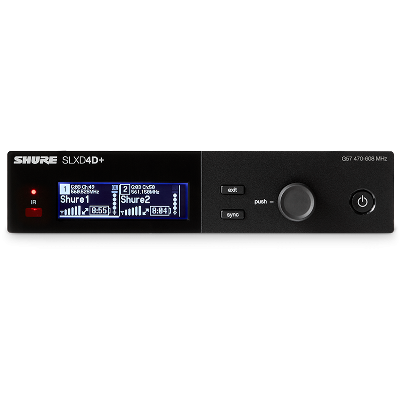 Shure SLXD4D+E=-K55