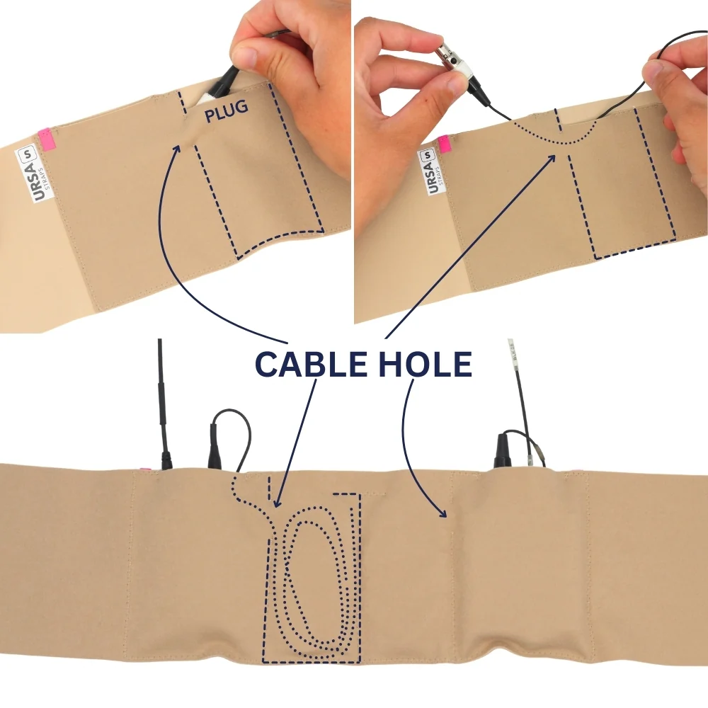 URSA Straps - Double Pack Waist beige