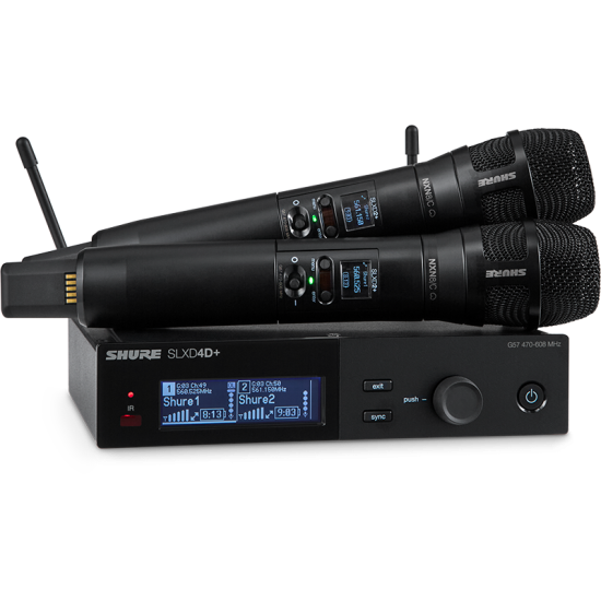 Shure SLXD24D+E/N8C-K55
