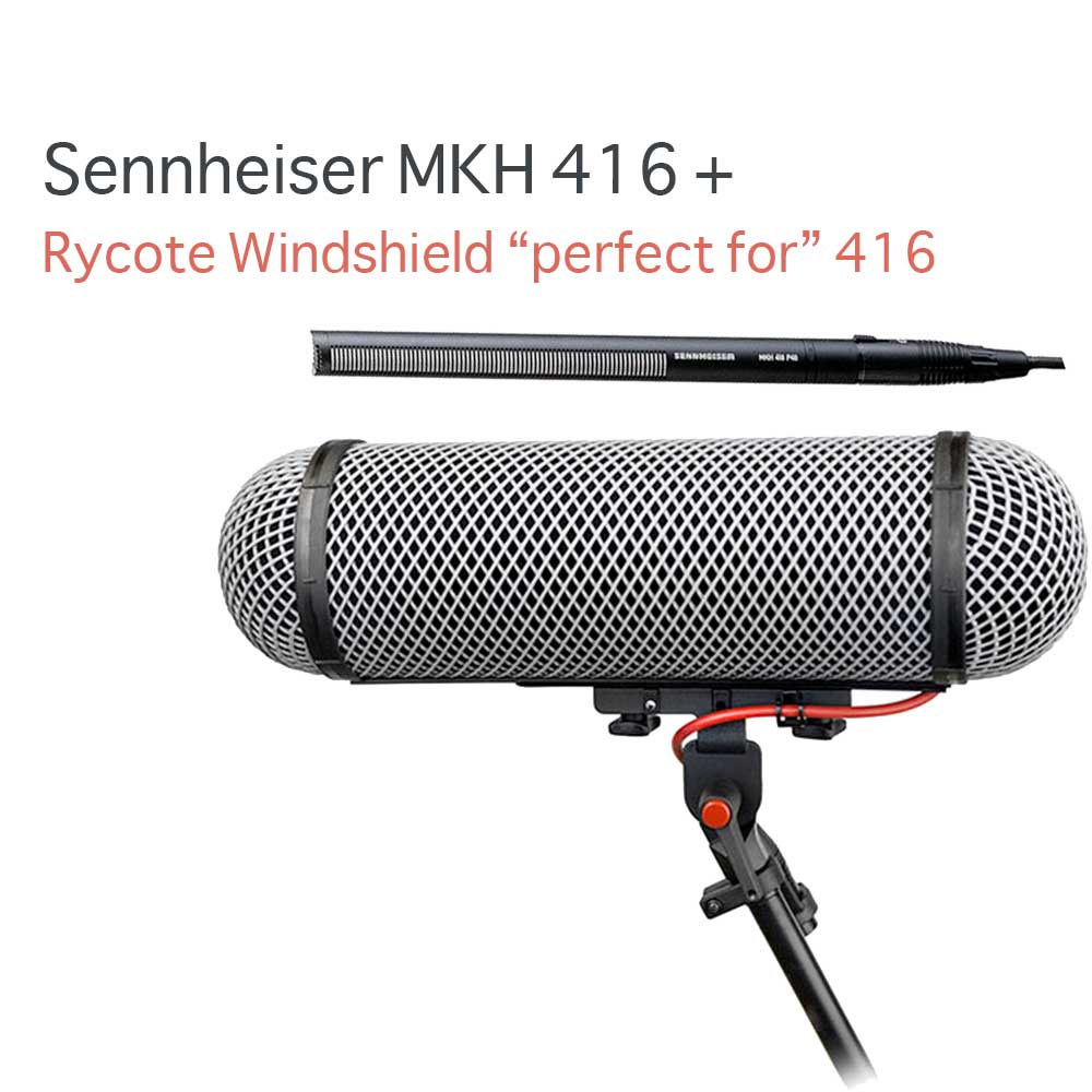 Rycote Windshield kit "perfect for" MKH 416 incl. Sennheiser MKH 416