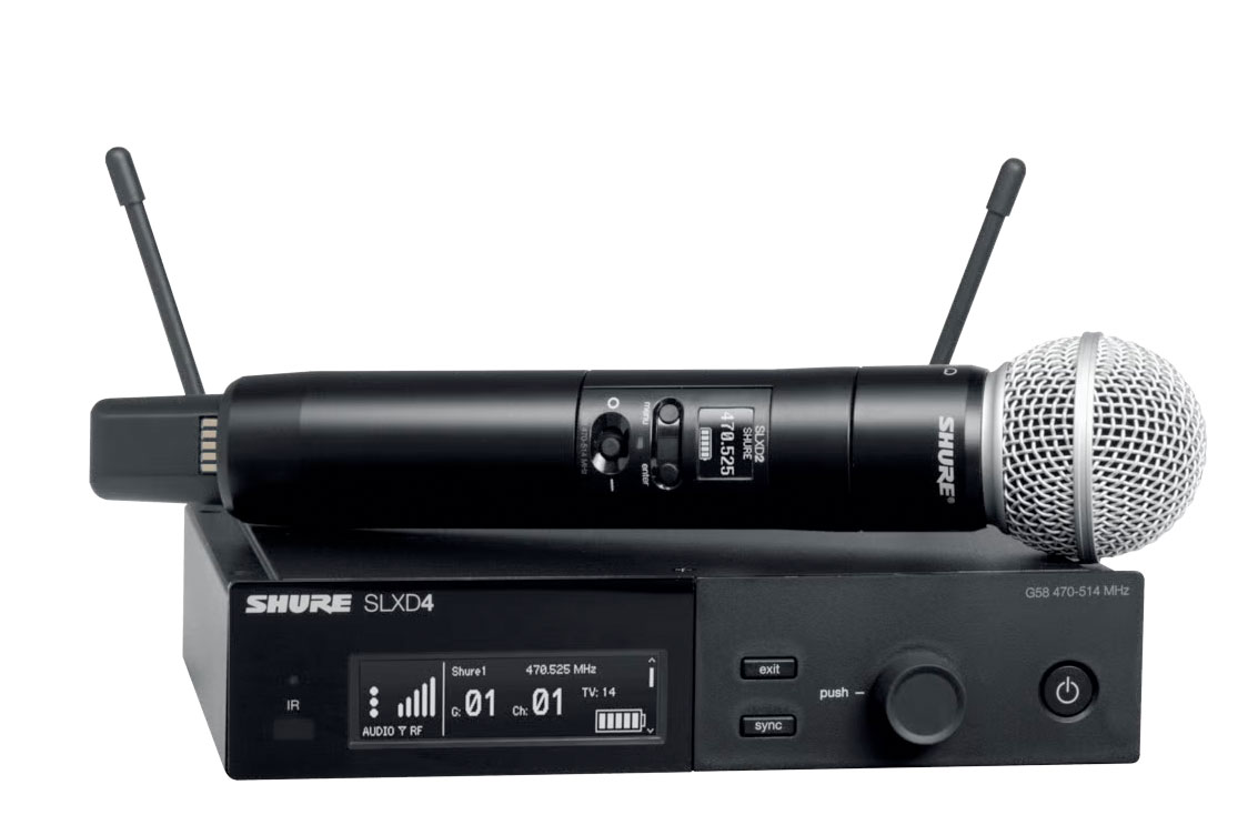 Shure SLXD24/SM58