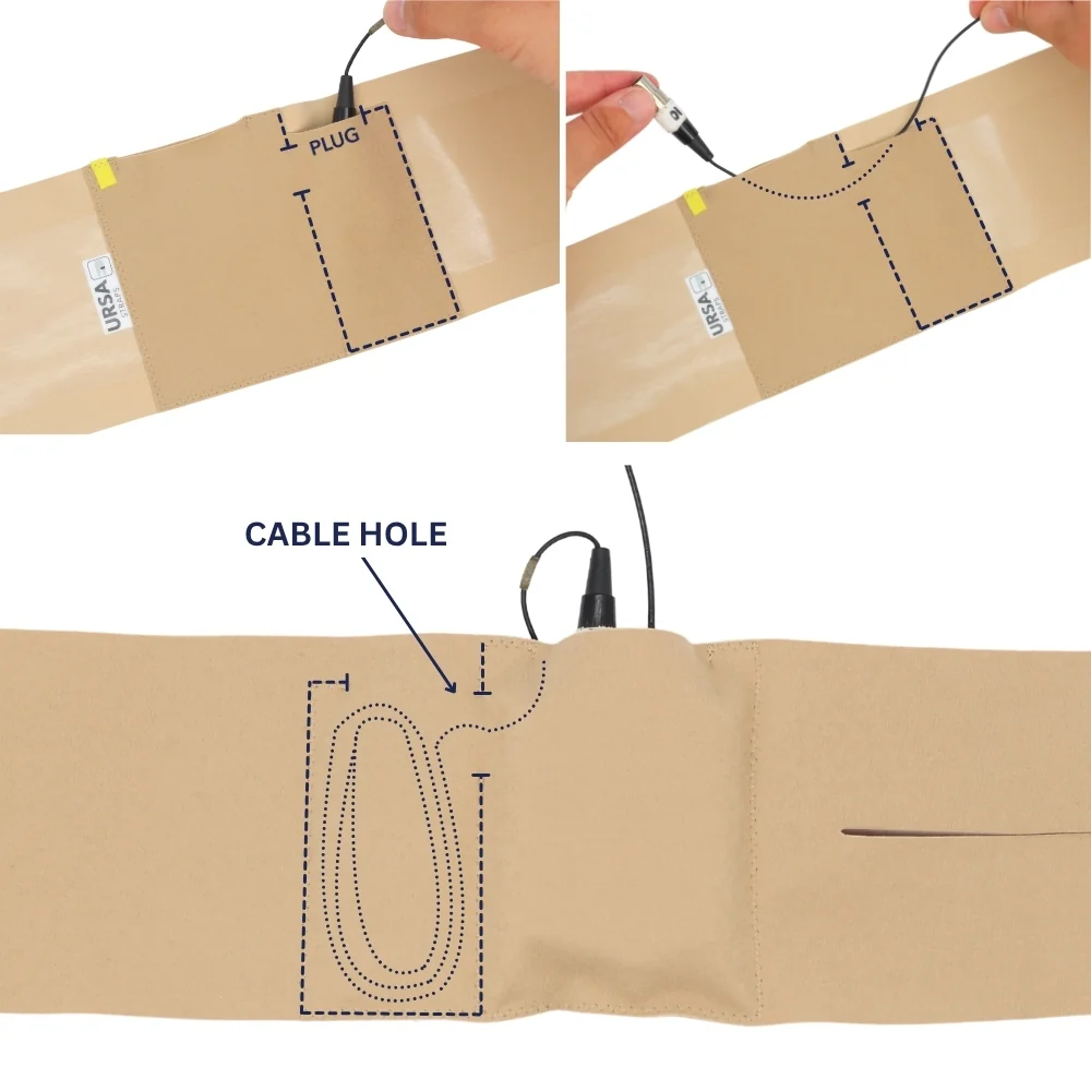 URSA Straps - Thigh Strap beige