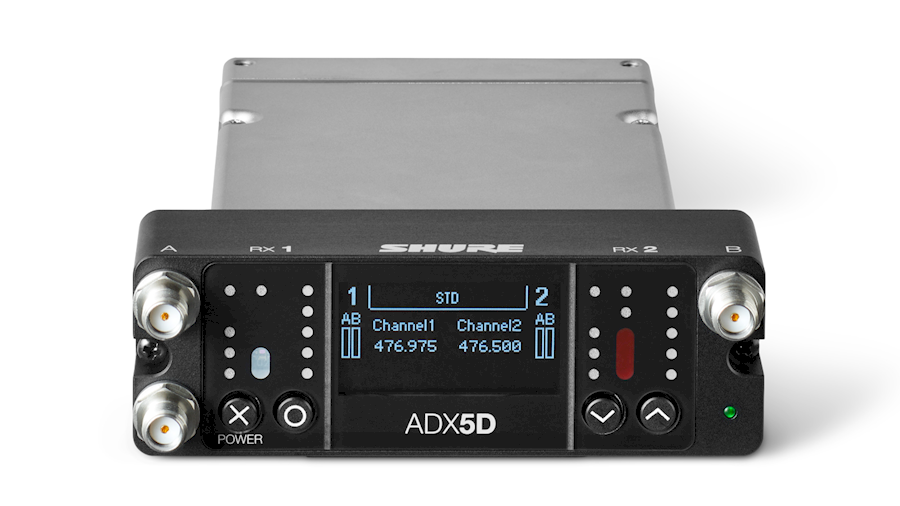 Shure ADX5D + 2x ADX1M + Charger set