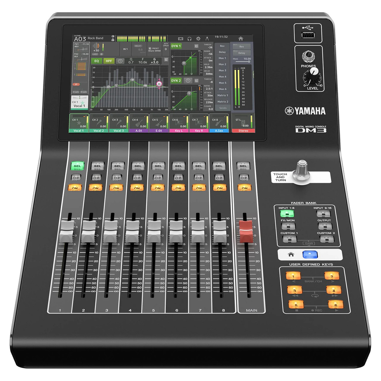 Yamaha DM3 - 22-Channel Ultra Compact Dante-Enabled Digital Mixer